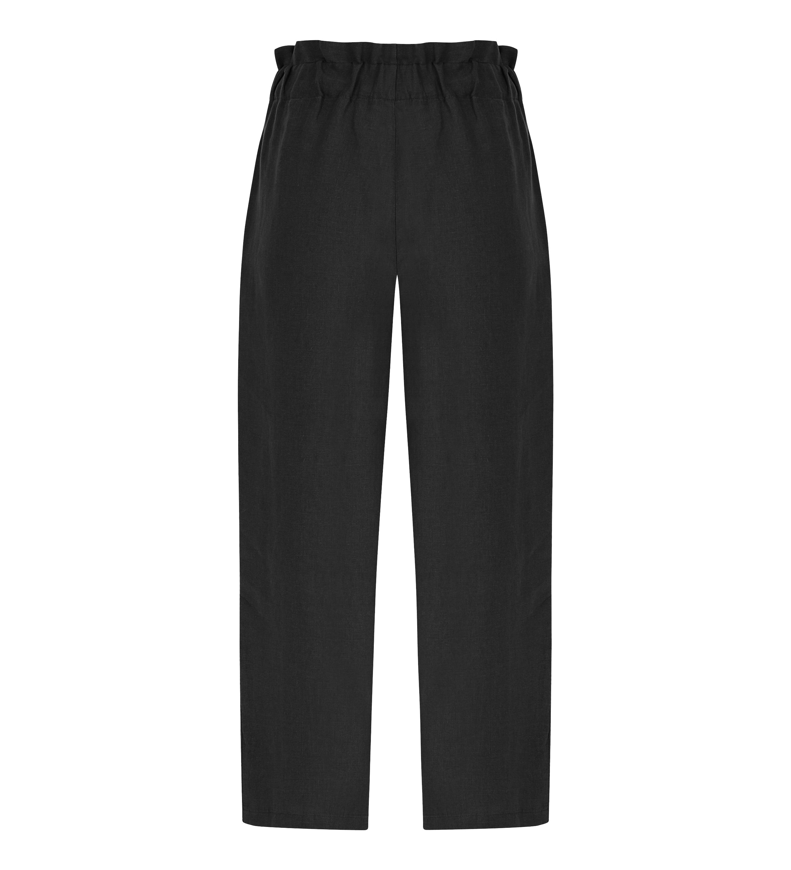 As Within So Without Keten Pantolon - Beyaz ürün detayı 7 | Dor Raw Luxury