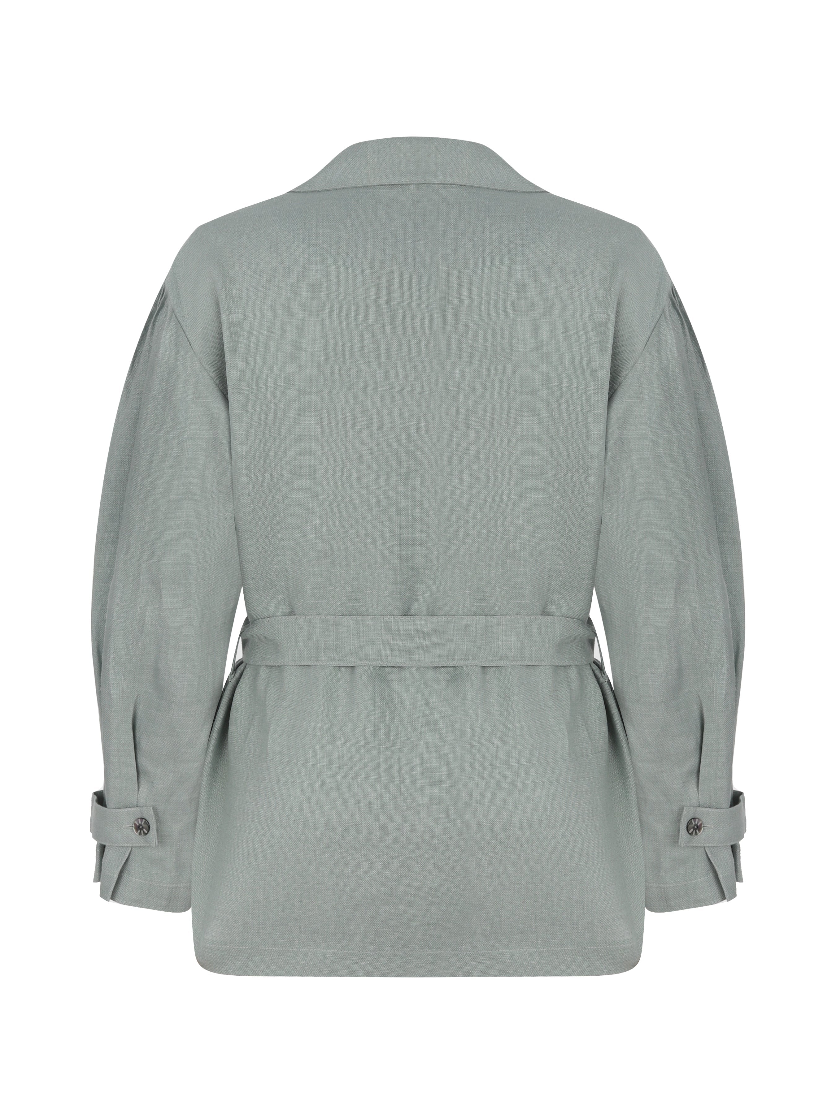 Pure Potentiality Oversize Ceket - Hardal Sarı ürün detayı 7 | Dor Raw Luxury