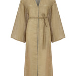 Kum Rengi keten kimono | yazlık kimono | Dor Raw Luxury