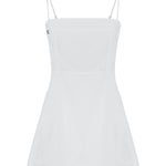 Long Story Short Mini Keten Elbise - Ten Rengi ürün detayı 4 | Dor Raw Luxury