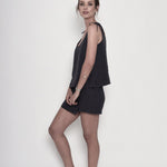 Across the Bridge Keten Bluz - Beyaz ürün detayı 9 | Dor Raw Luxury