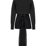 Waning Light Linen Shirt - Black