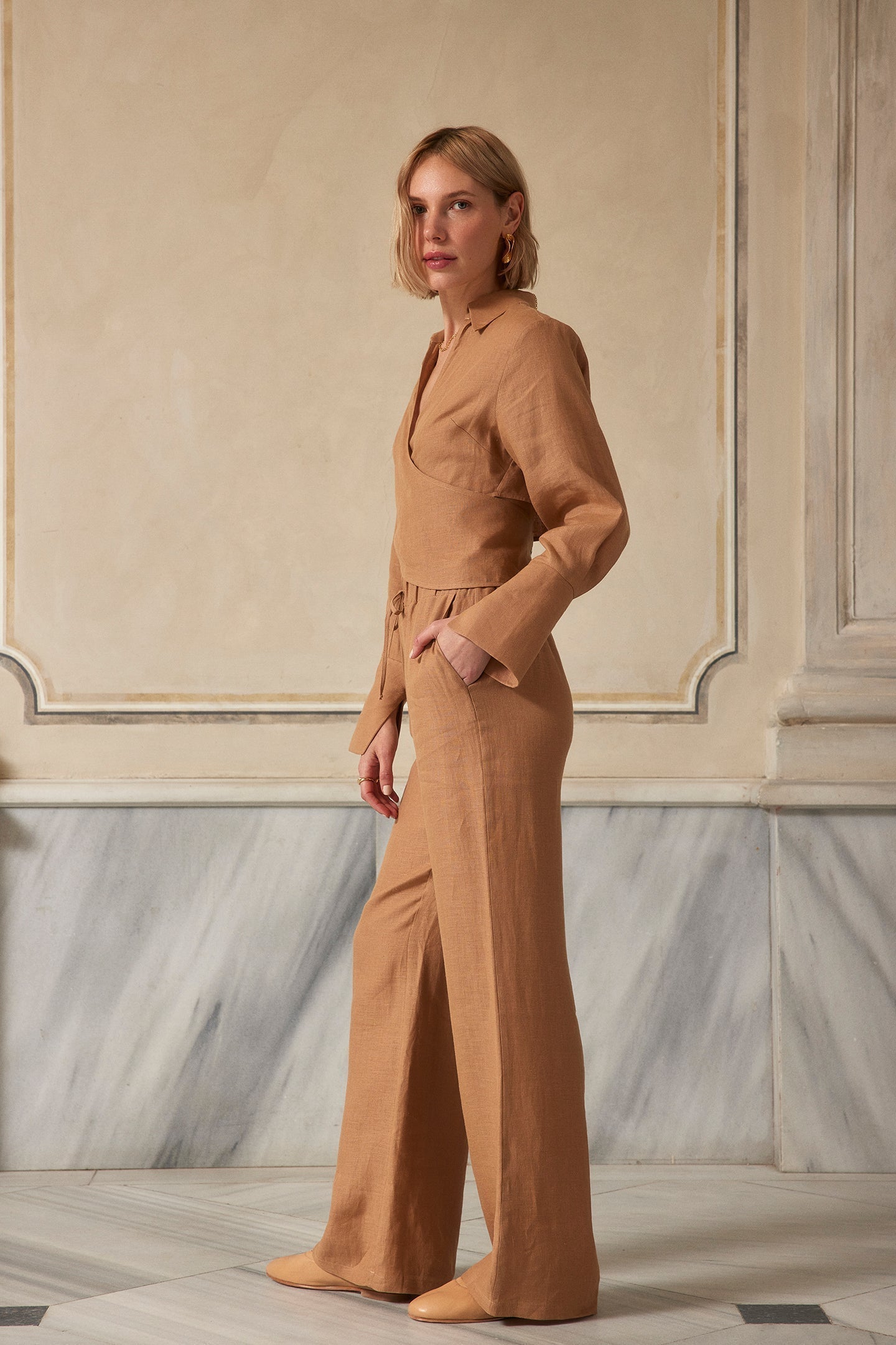 Today Keten Pantolon - Siyah ürün detayı 9 | Dor Raw Luxury