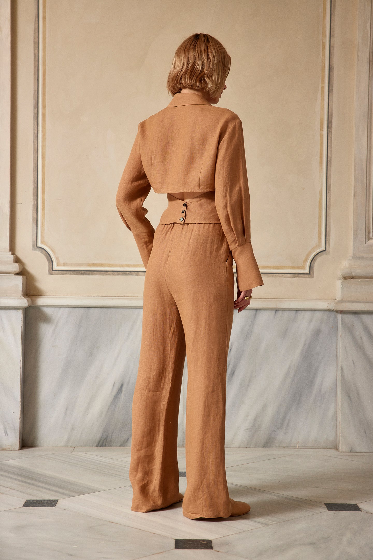 Today Keten Pantolon - Siyah ürün detayı 12 | Dor Raw Luxury