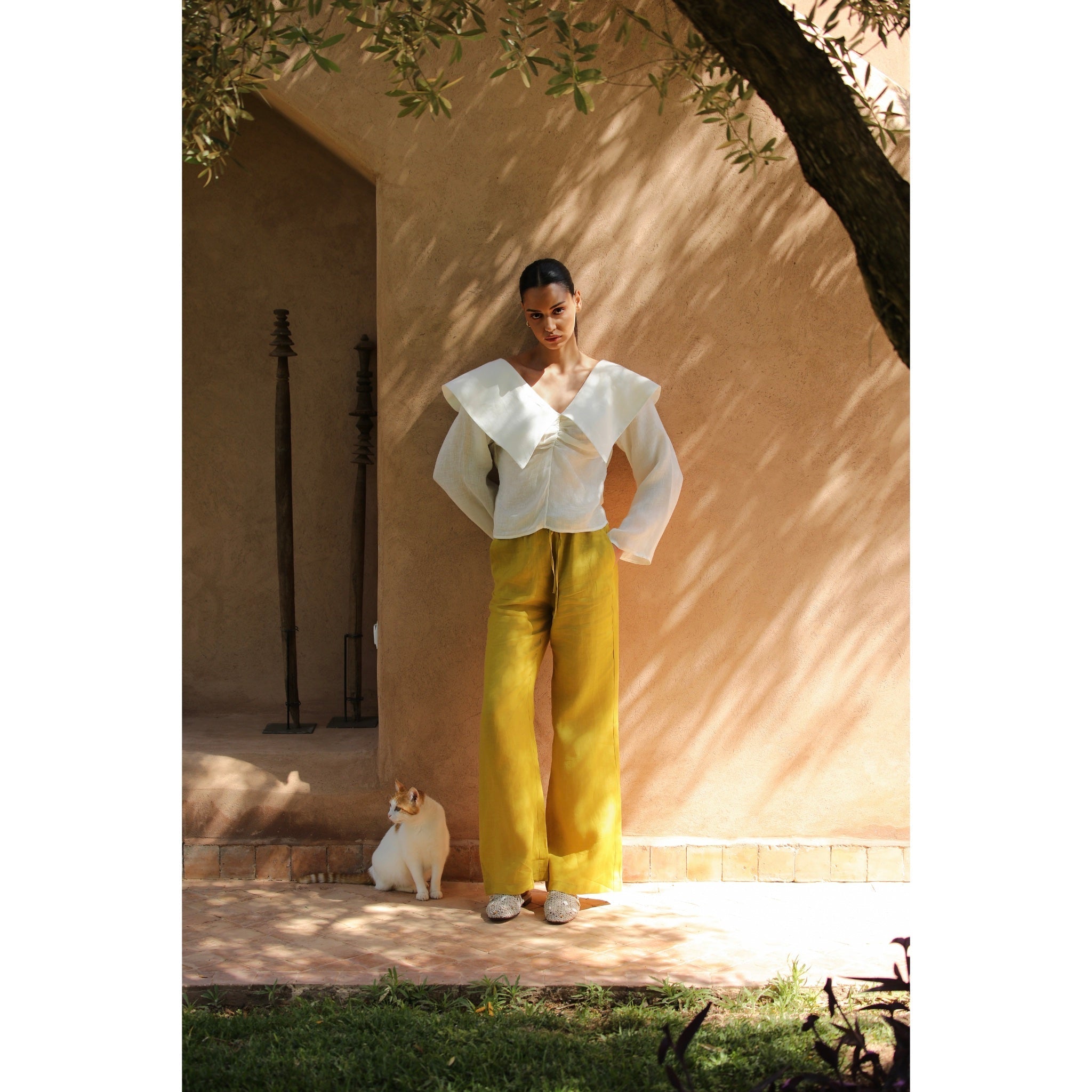 Today Keten Pantolon - Siyah ürün detayı 7 | Dor Raw Luxury