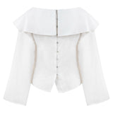 One Word After Another Linen Blouse