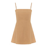 Long Story Short Linen Mini Dress