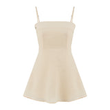 Long Story Short Linen Mini Dress